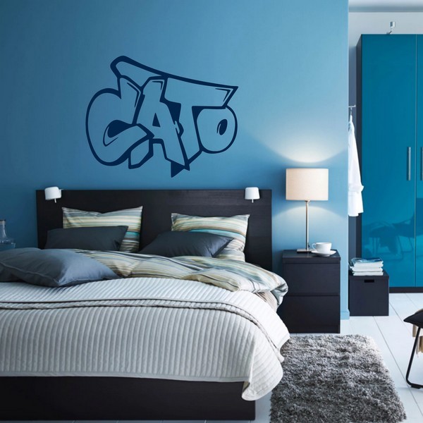 Exemple de stickers muraux: Cato Graffiti